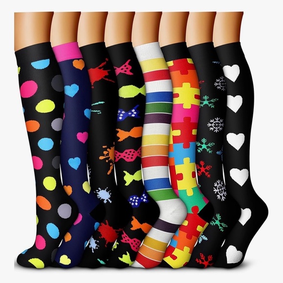 Colorful Patterned Men's Socks Set - Picture 1 of 6
